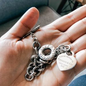 Tiffany & Co. Heart Toggle Charm Bracelet